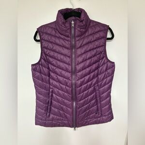 NWOT Women's Purple Quilted Vest